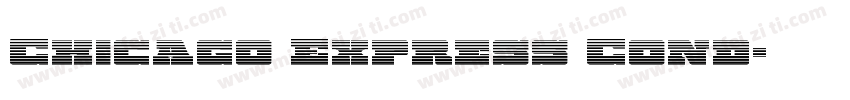 Chicago Express Cond字体转换